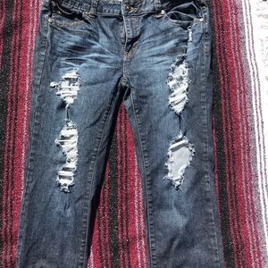 C’est Toi Distressed Jeans
